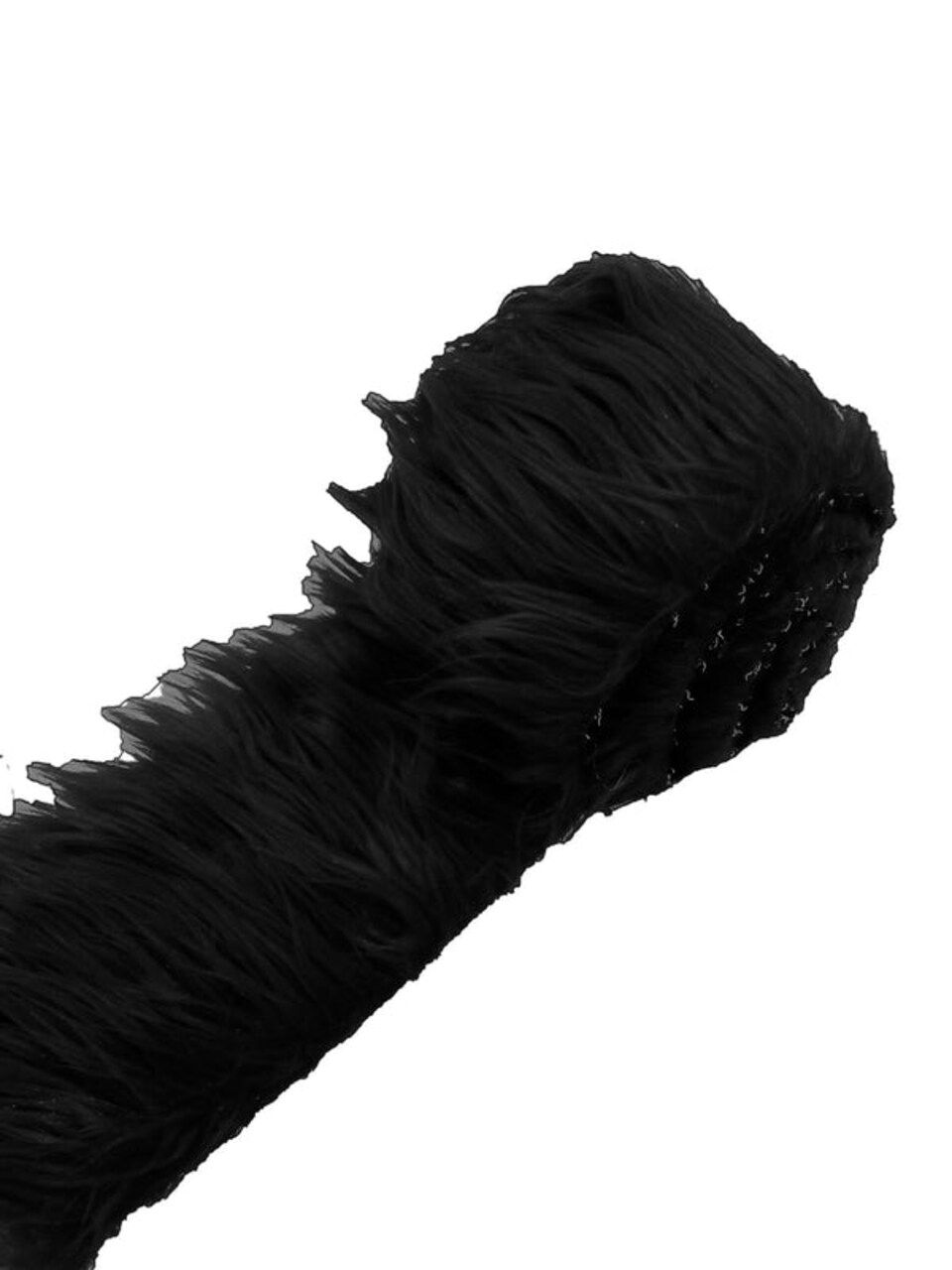 18" x 60" Size Long Pile Shaggy Faux Fur Strip Fabric for Crafts Costumes Home Decor Trim